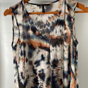 BCBG High Low Tie Dye Dress